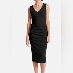 Michael Stars Pebble Knit Cora Sleeveless Ruched Dress
